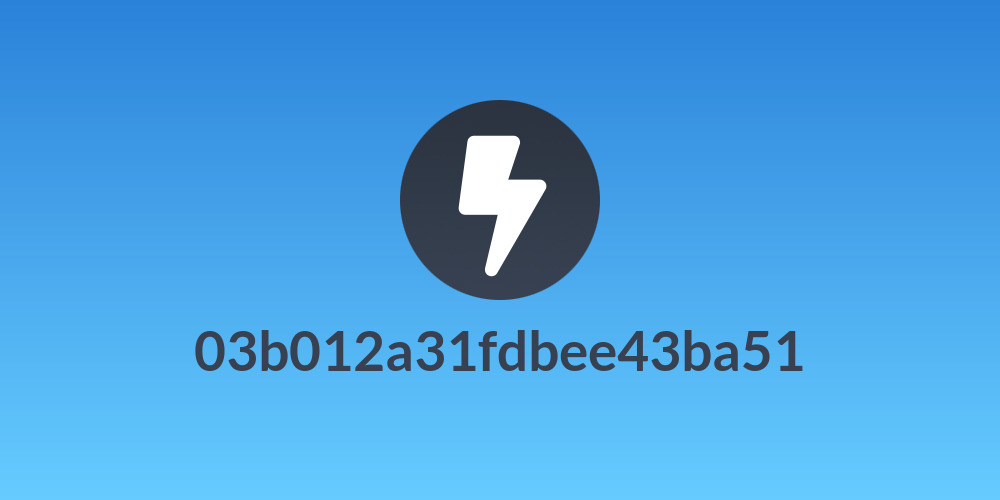 03b012a31fdbee43ba51