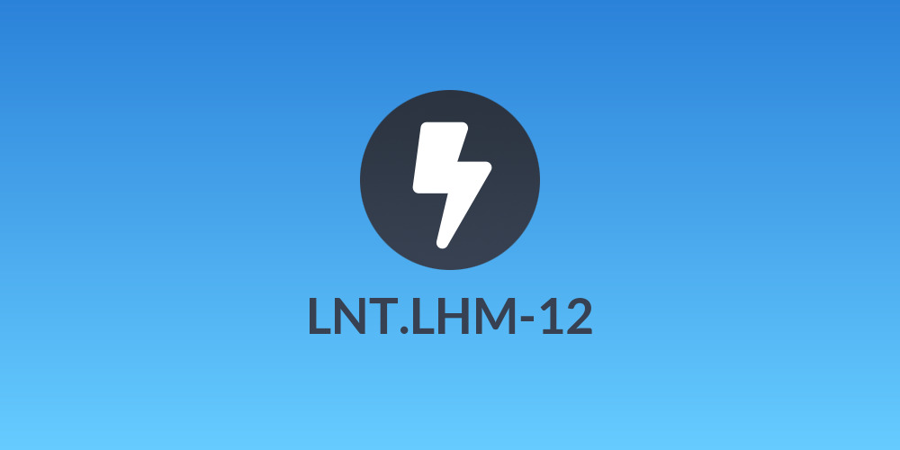 LNT.LHM-12