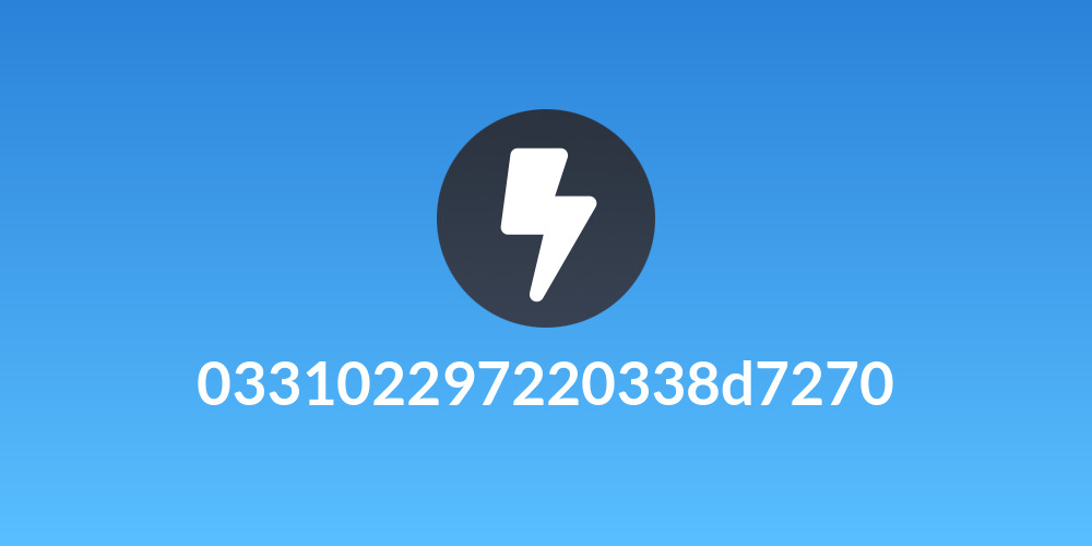 033102297220338d7270