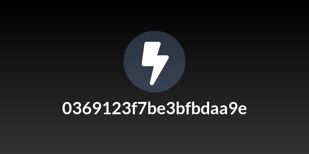 0369123f7be3bfbdaa9e