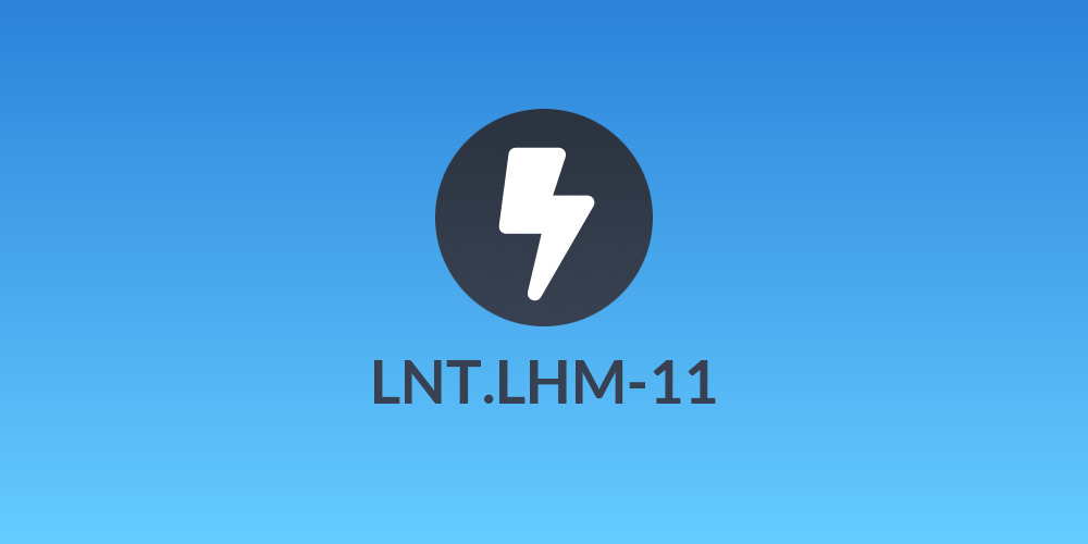 LNT.LHM-11