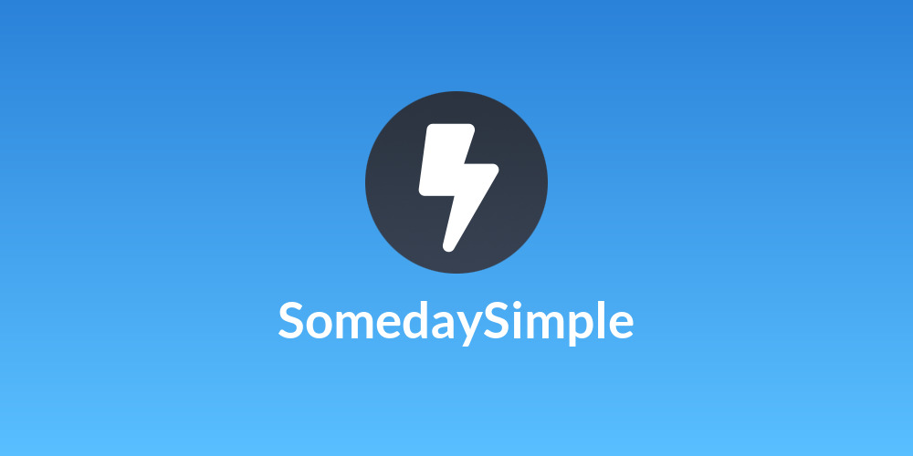 SomedaySimple