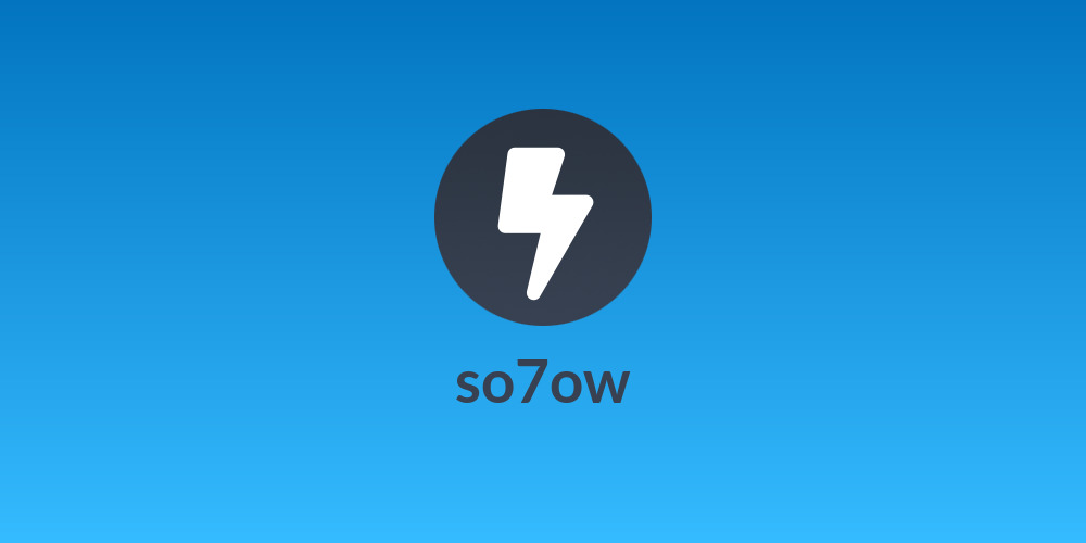 so7ow
