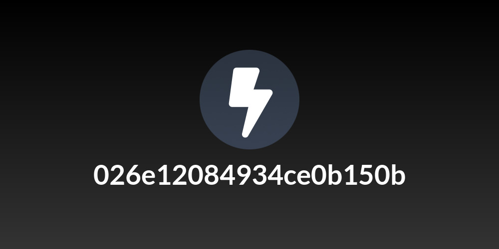 026e12084934ce0b150b