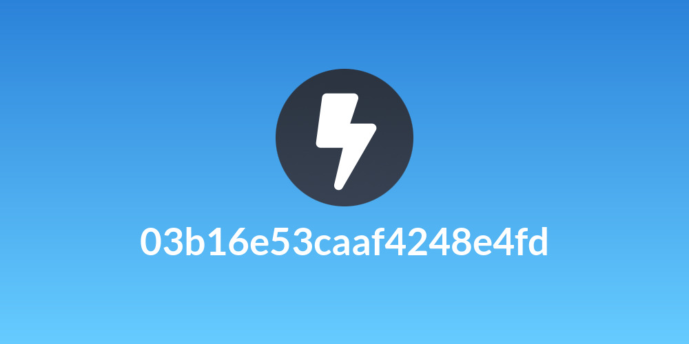 03b16e53caaf4248e4fd