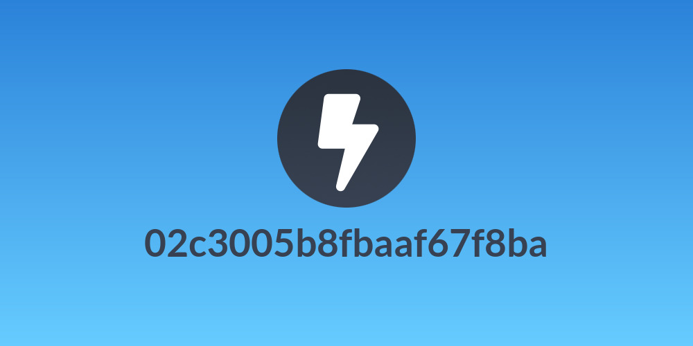 02c3005b8fbaaf67f8ba