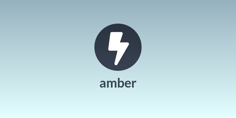 amber