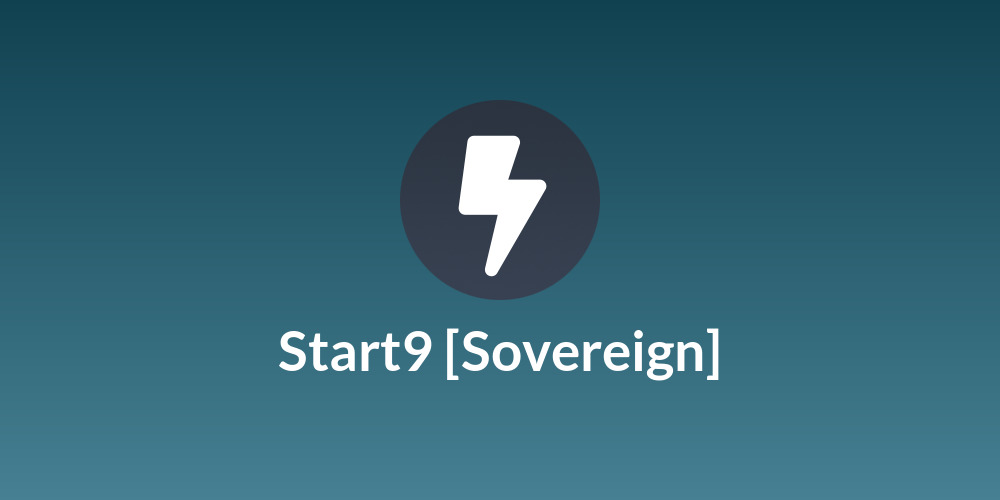 Start9 [Sovereign]