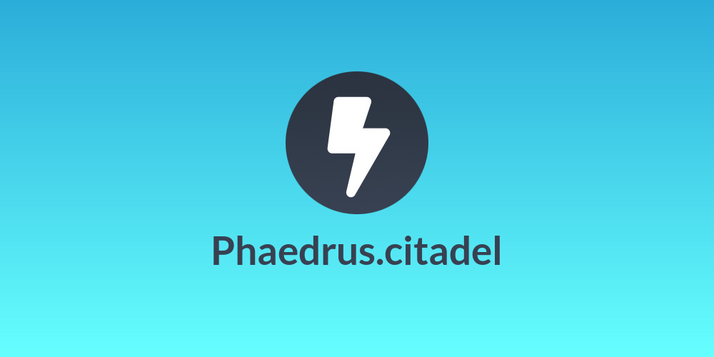 Phaedrus.citadel
