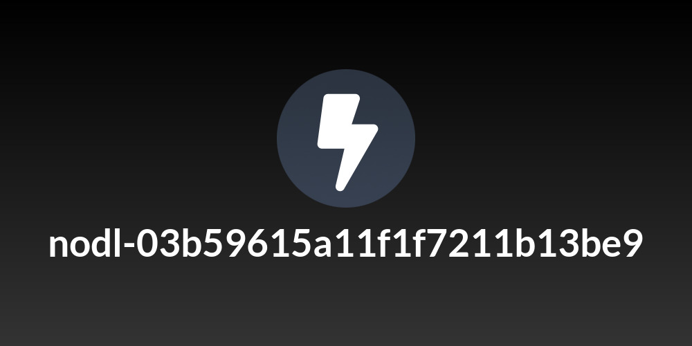 nodl-03b59615a11f1f7211b13be9