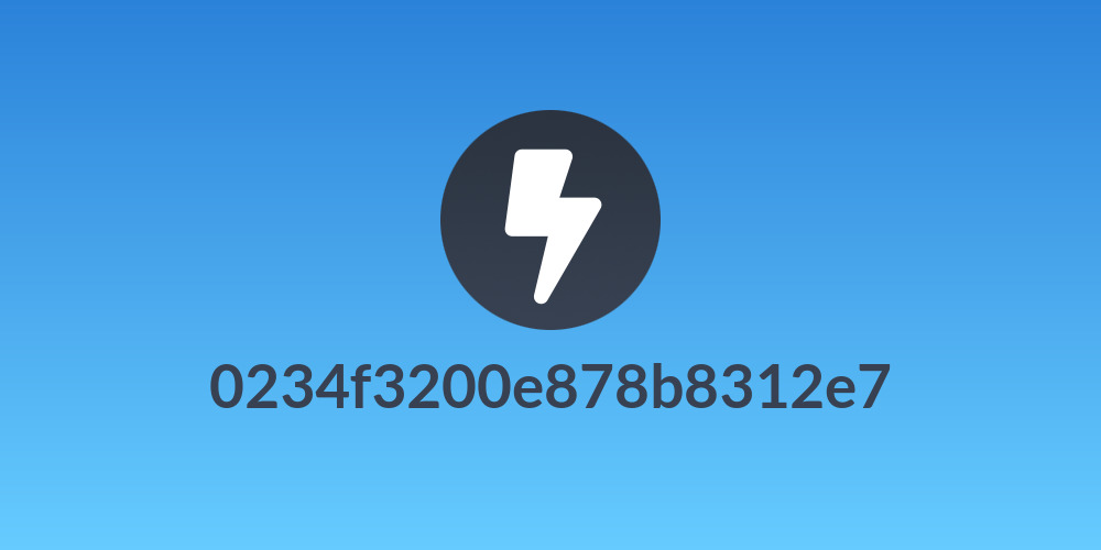 0234f3200e878b8312e7