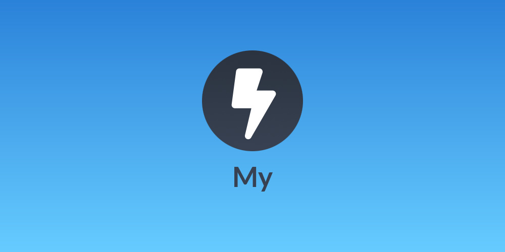 My