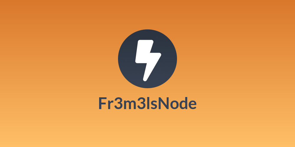 Fr3m3lsNode