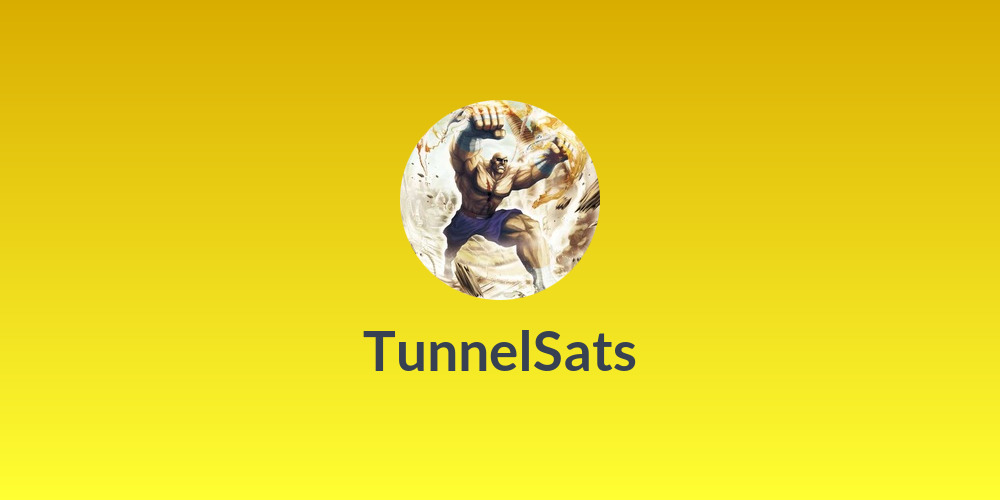 Tunnel⚡️Sats