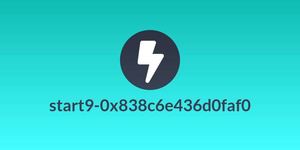 start9-0x838c6e436d0faf0