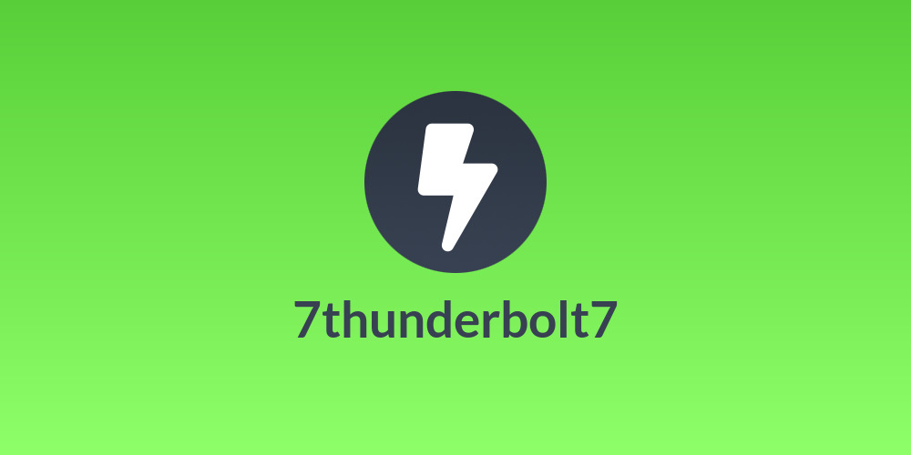 7thunderbolt7