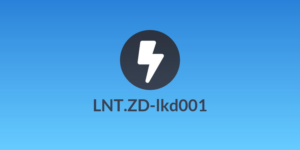 LNT.ZD-lkd001