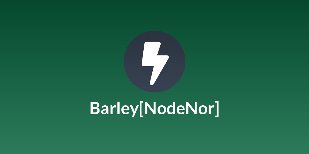Barley[NodeNor]