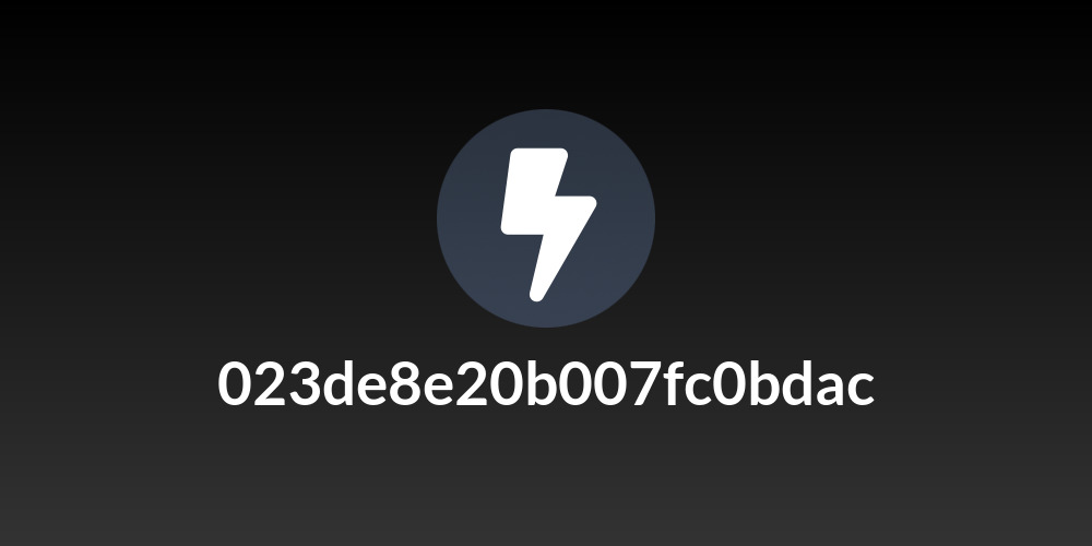 023de8e20b007fc0bdac