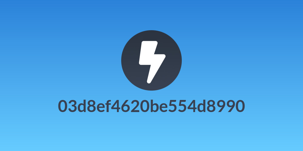 03d8ef4620be554d8990