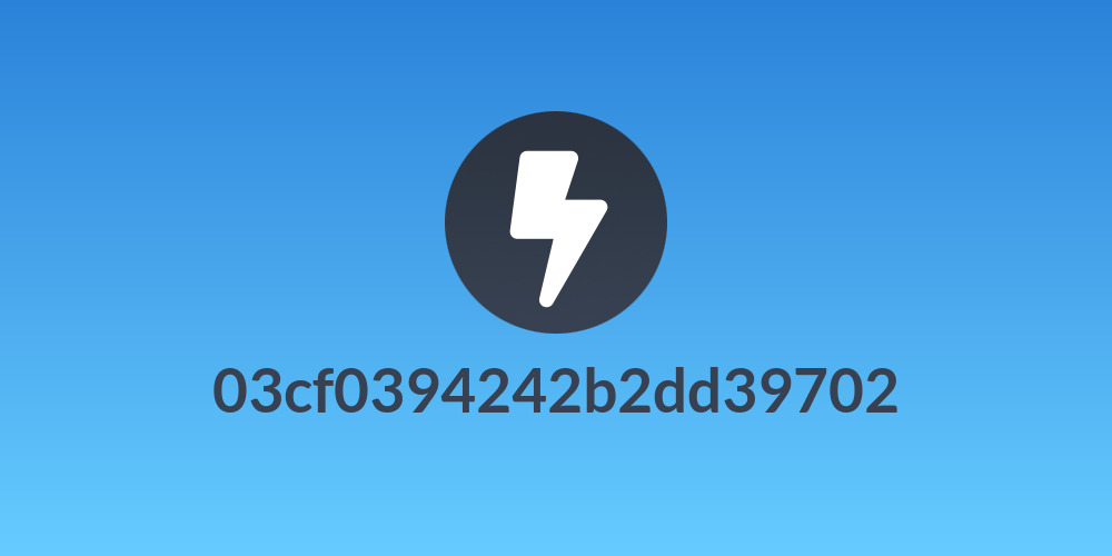 03cf0394242b2dd39702