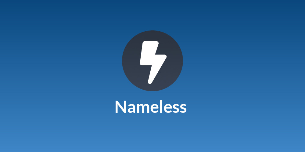 ⚡ Nameless ⚡