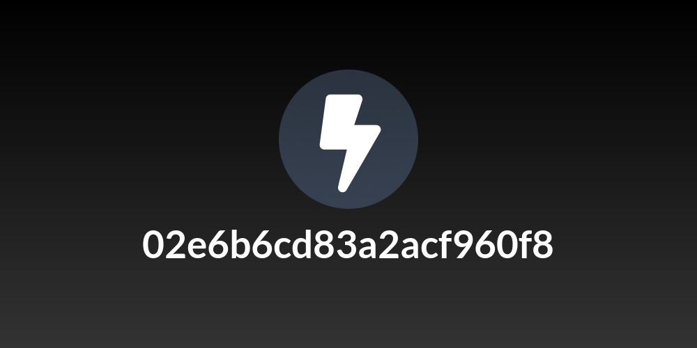 02e6b6cd83a2acf960f8