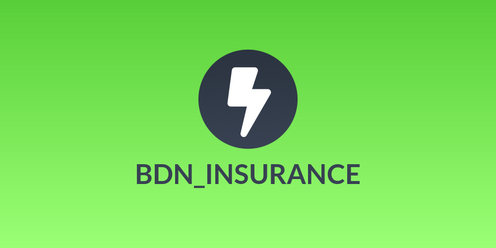 BDN_INSURANCE