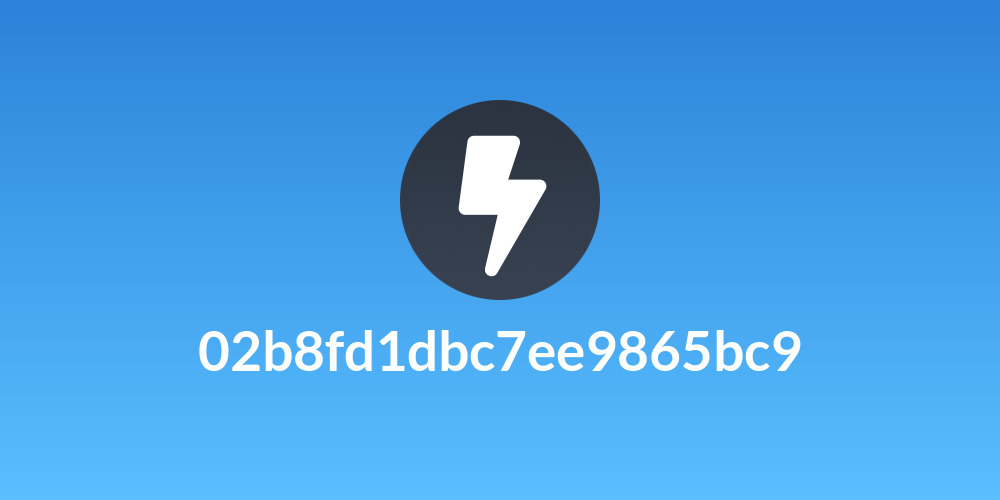 02b8fd1dbc7ee9865bc9