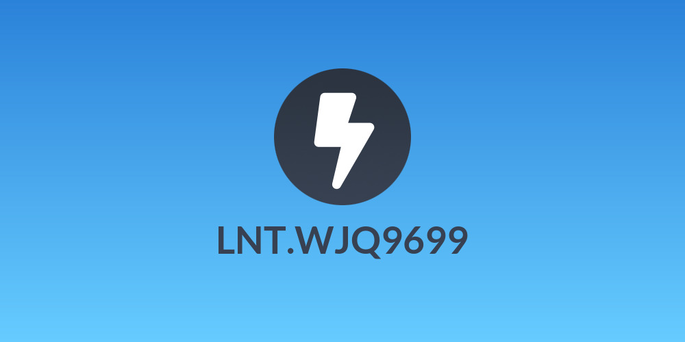 LNT.WJQ9699