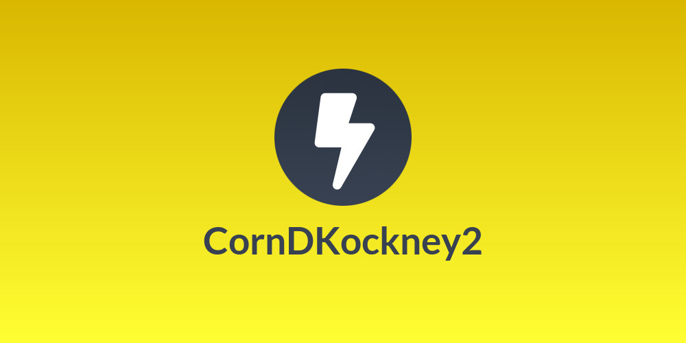 Corn🌽DKockney2