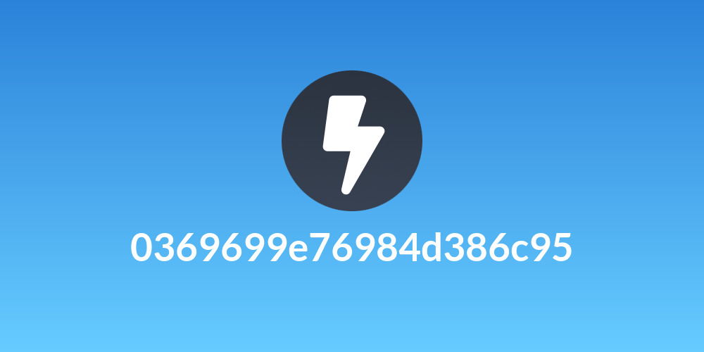 0369699e76984d386c95