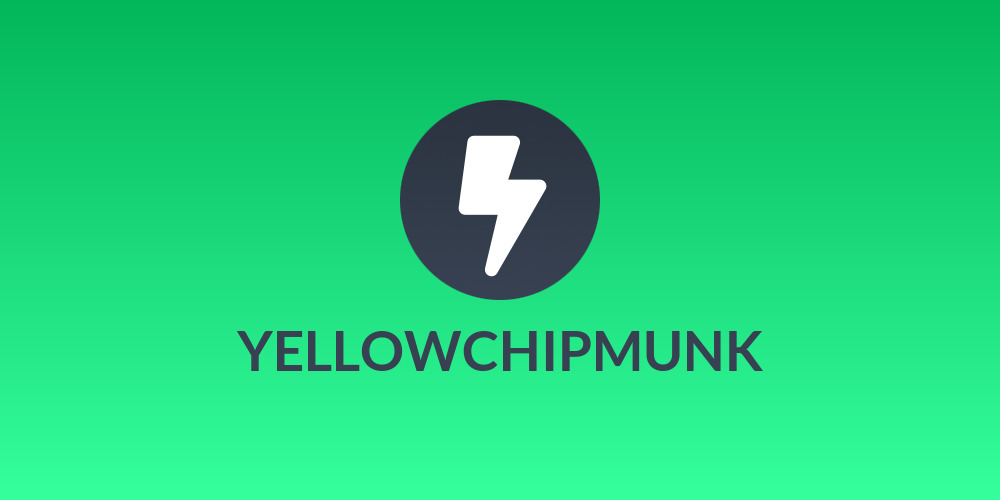 YELLOWCHIPMUNK