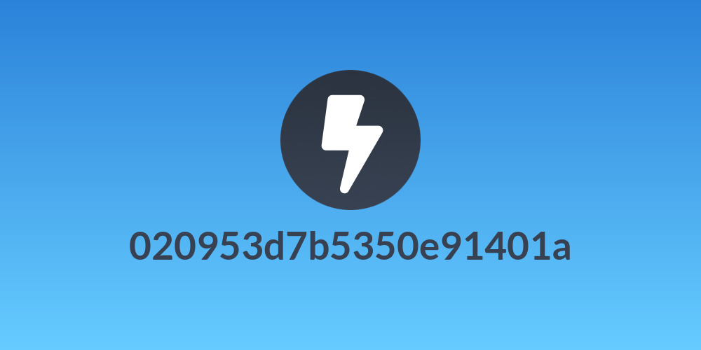 020953d7b5350e91401a