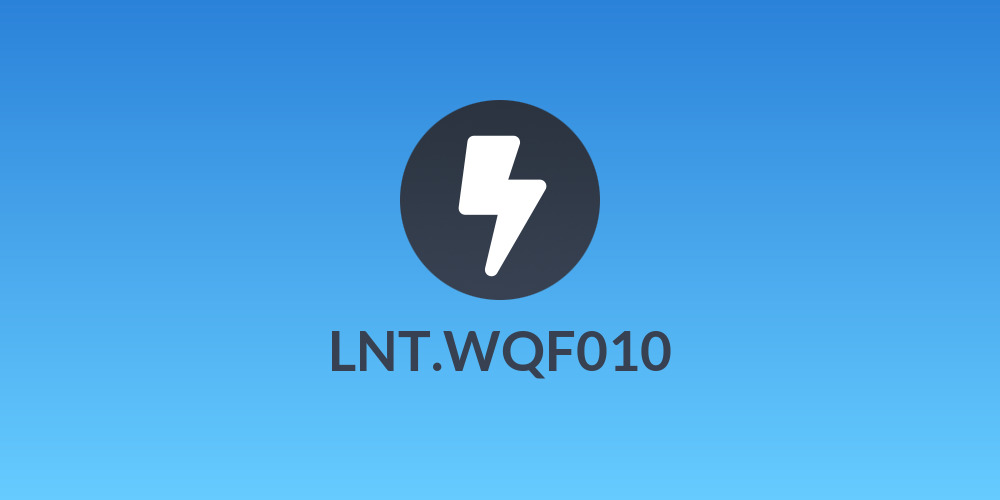 LNT.WQF010