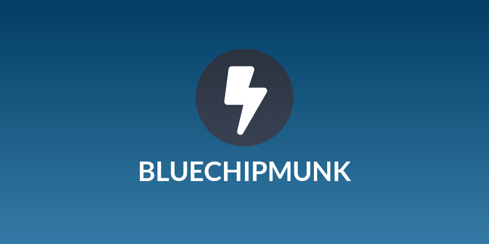 BLUECHIPMUNK