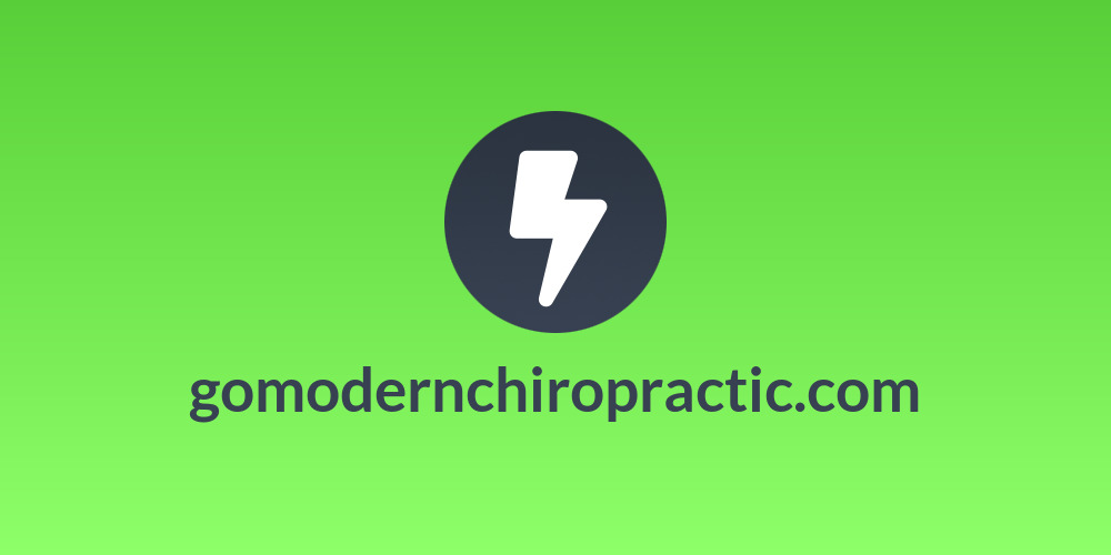 gomodernchiropractic.com