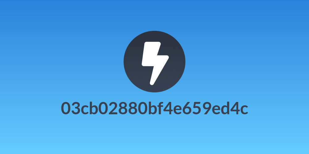 03cb02880bf4e659ed4c