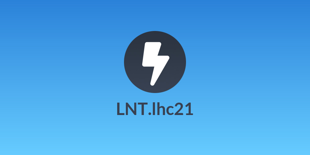 LNT.lhc21