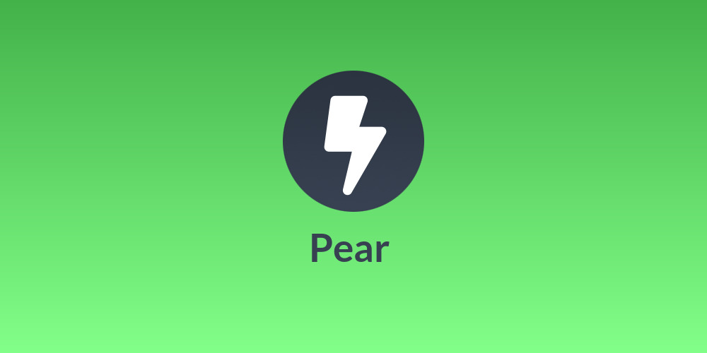 Pear 🍐