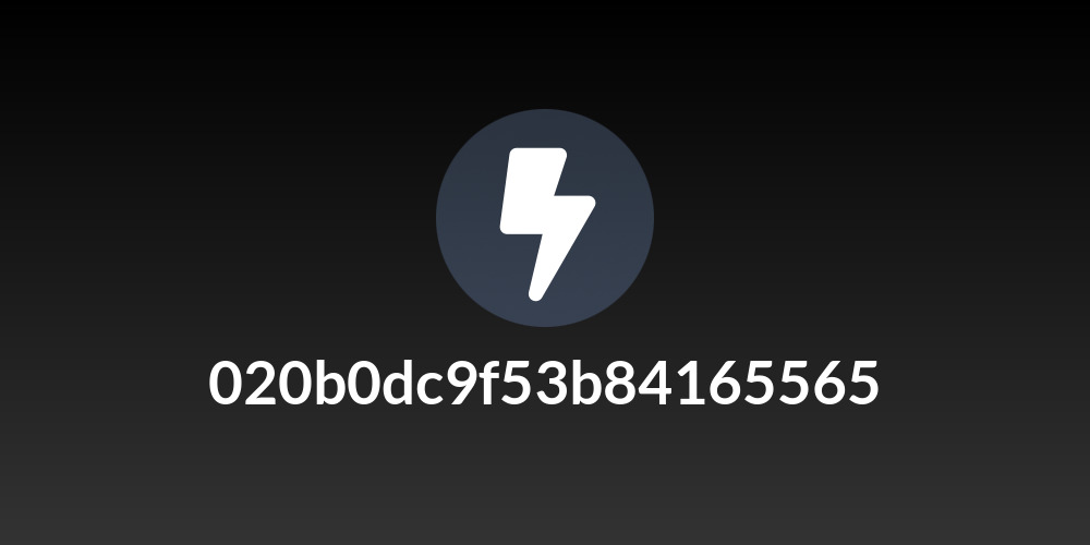 020b0dc9f53b84165565