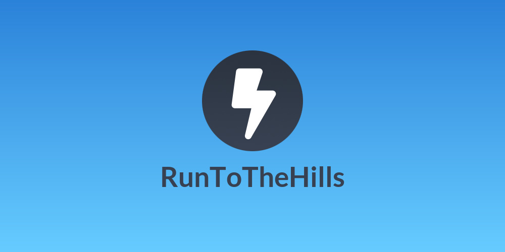 RunToTheHills