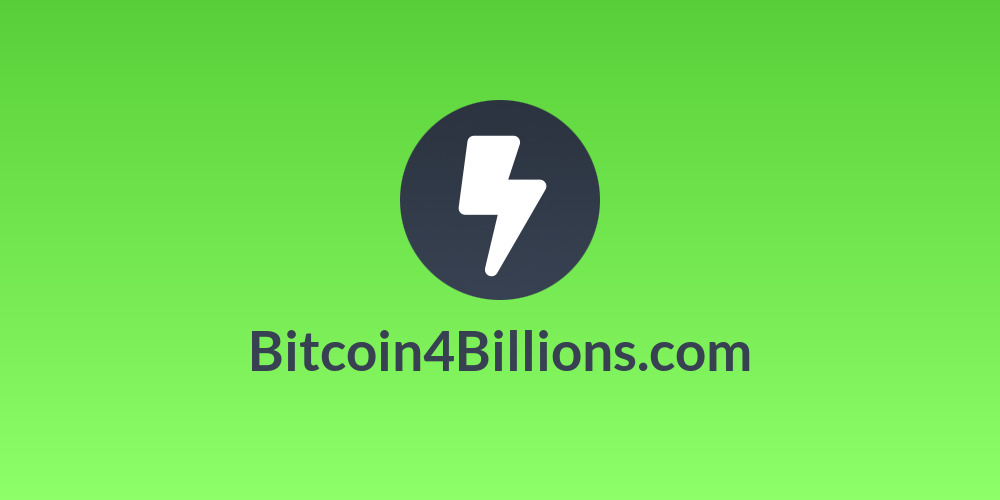 Bitcoin4Billions.com