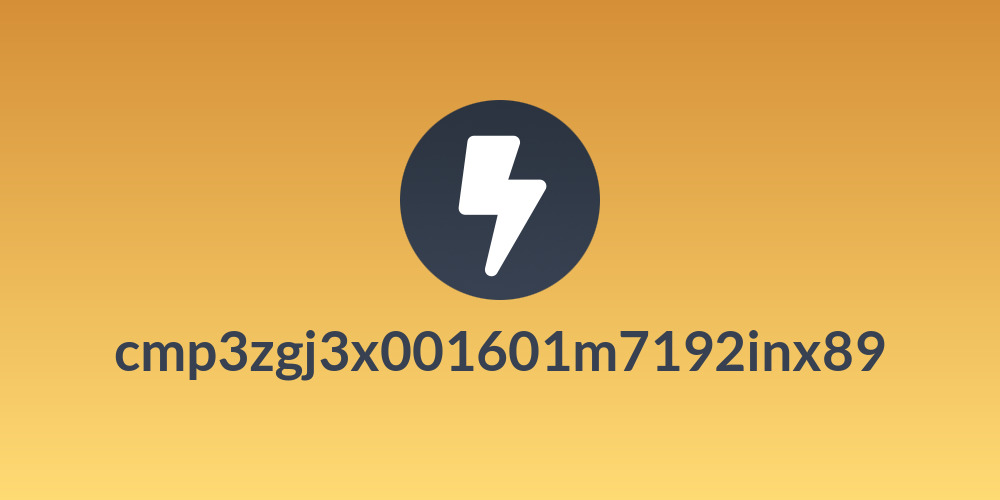cmp3zgj3x001601m7192inx89