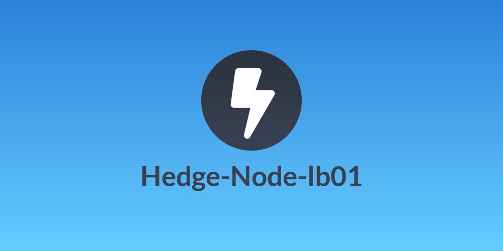 Hedge-Node-lb01⚡