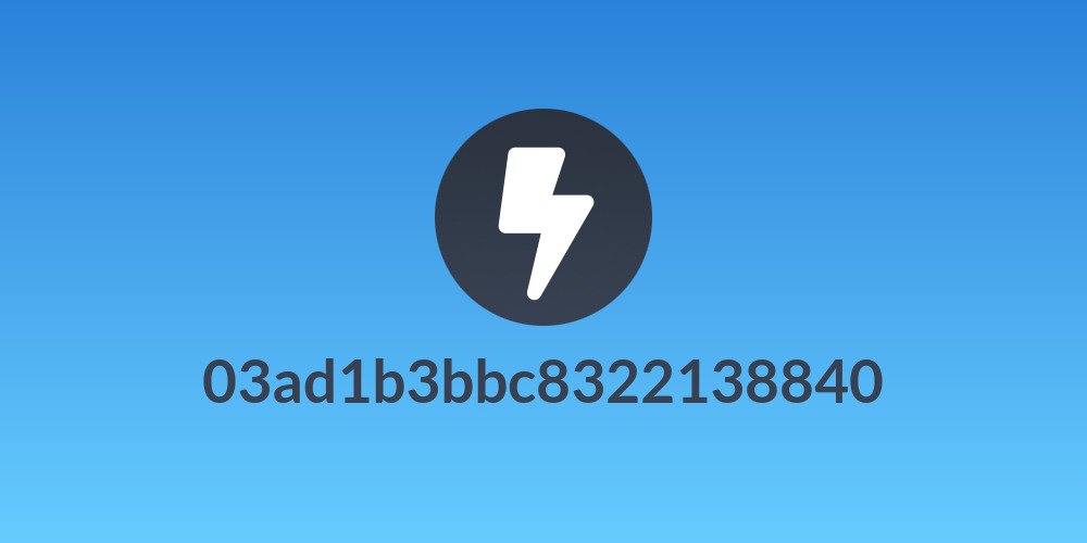 03ad1b3bbc8322138840