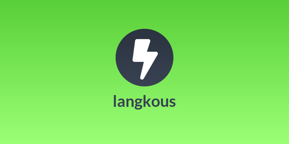 langkous