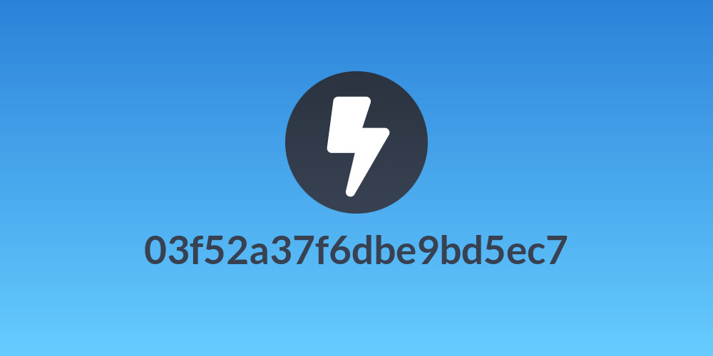 03f52a37f6dbe9bd5ec7