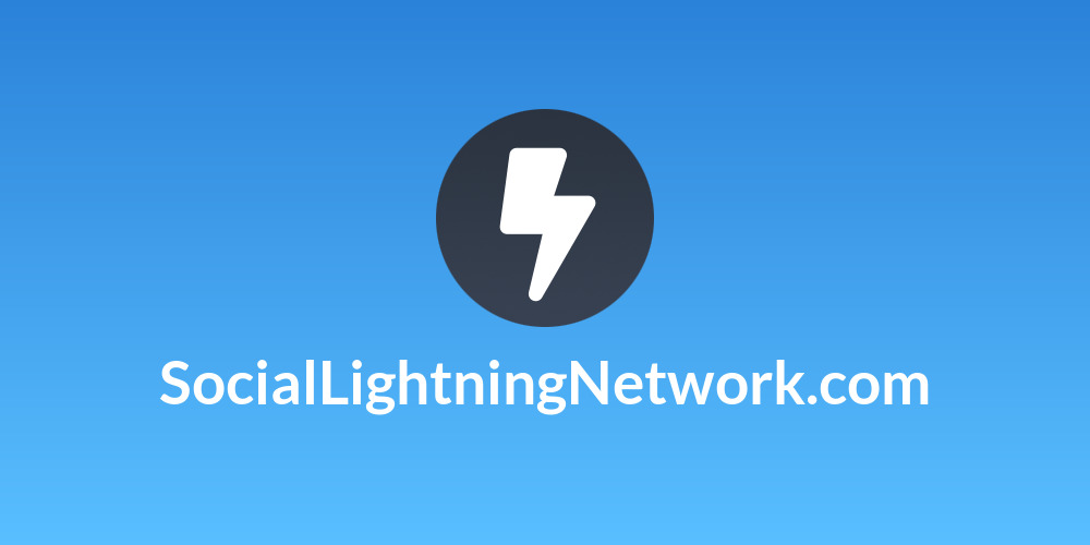 SocialLightningNetwork.com