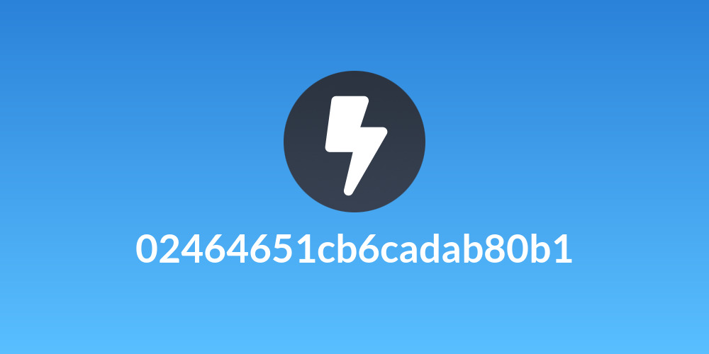 02464651cb6cadab80b1
